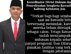 Bawaslu Belum Berwenang Tindak Bagi-bagi Sembako