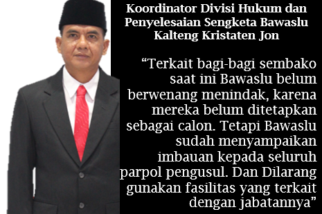 Bawaslu Belum Berwenang Tindak Bagi-bagi Sembako