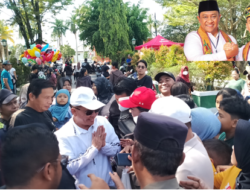 Masyarakat Sambut Positif Kunjungan Agustiar Sabran di CFD Palangka Raya 