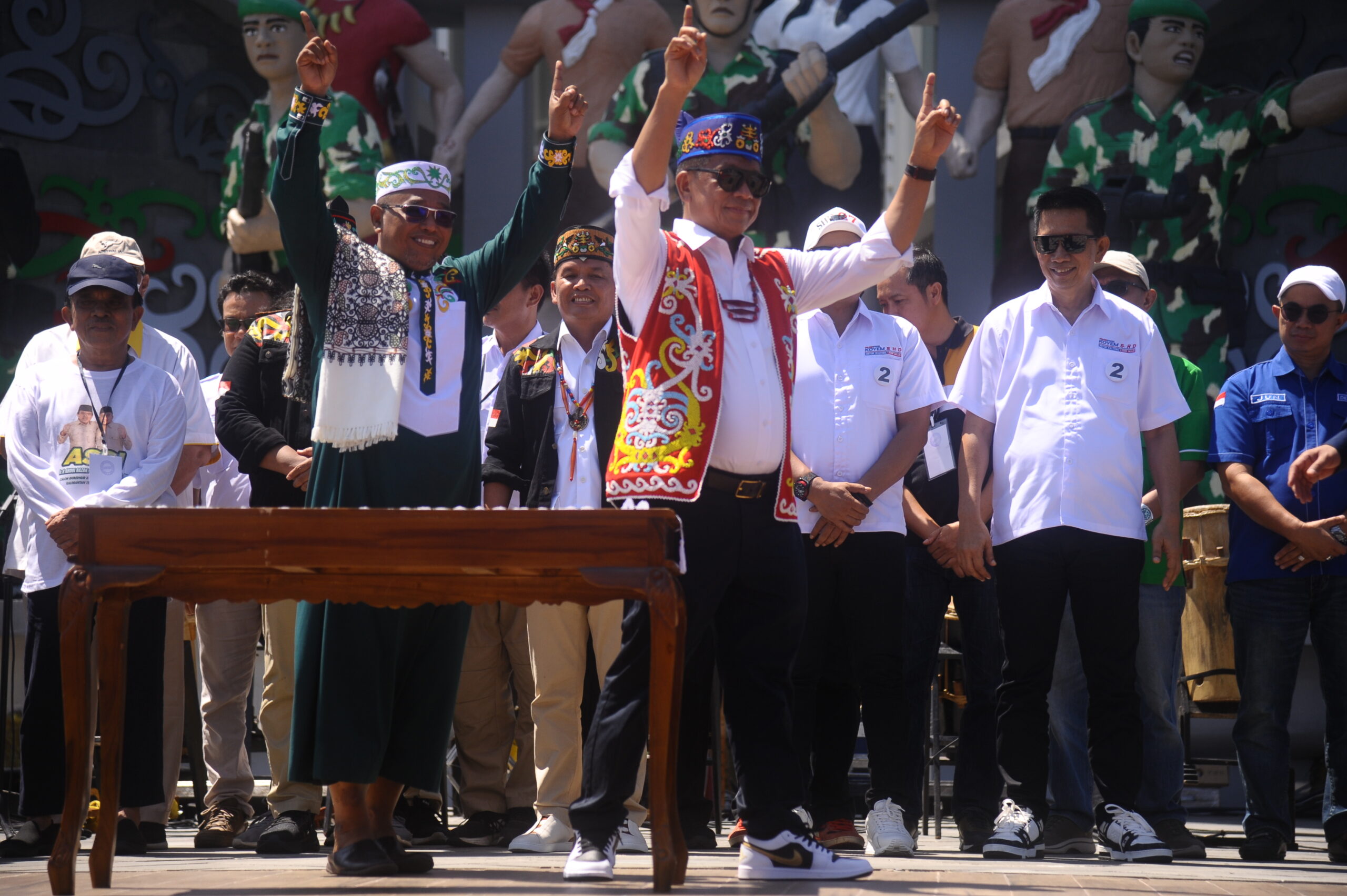 DEKLARASI DAMAI-Willy-Habib Siap Tawarkan Gagasan Membangun Kalteng