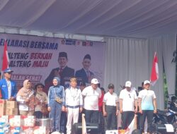 Ribuan Warga Kobar Padati Deklarasi Agustiar-Edy