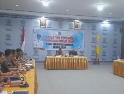 Pj Bupati Said Salim Pimpin Rapat Terpadu Penanganan Konflik Sosial