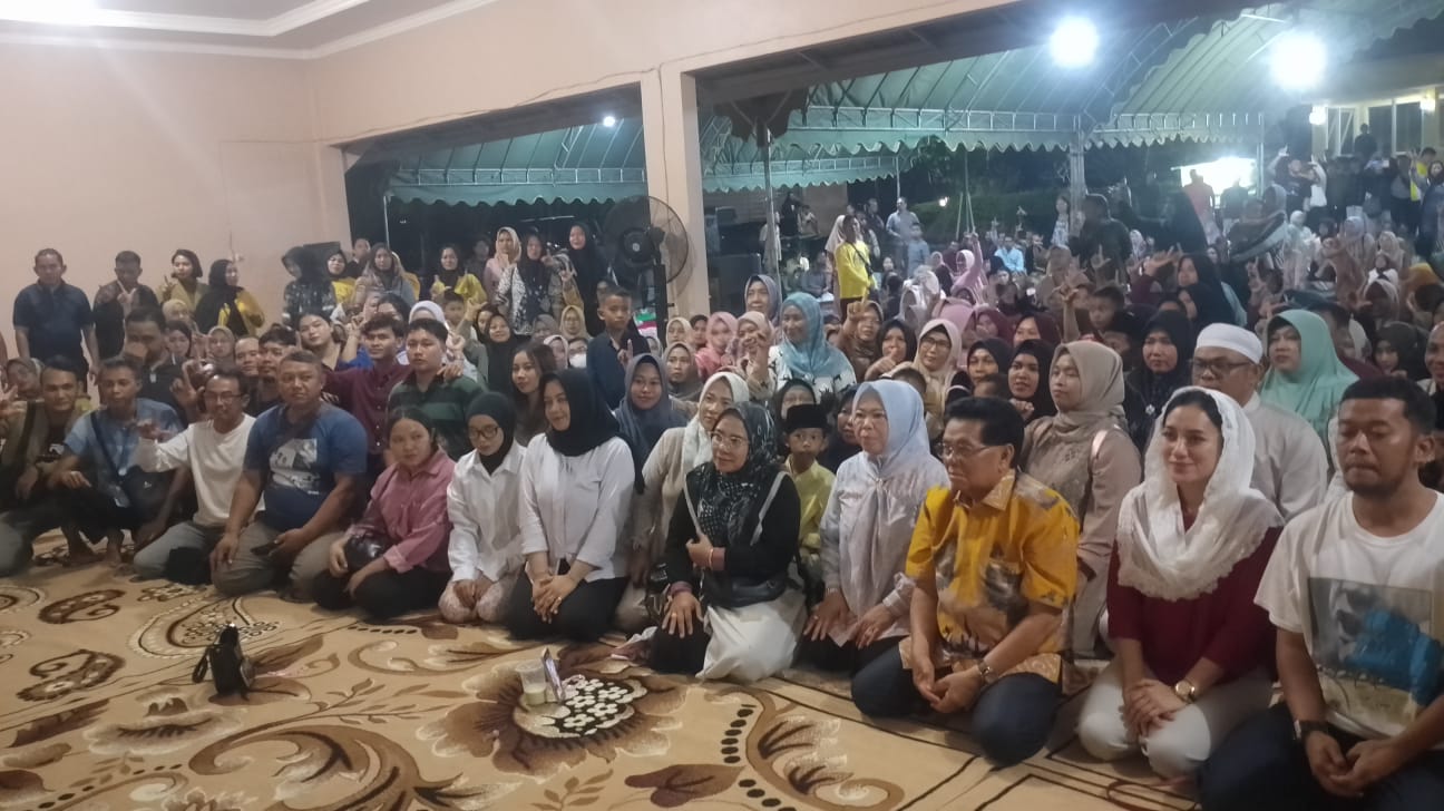 Puluhan Komunitas Kobar Siap Menangkan Bunda Nurhidayah dan Pak De Suyanto