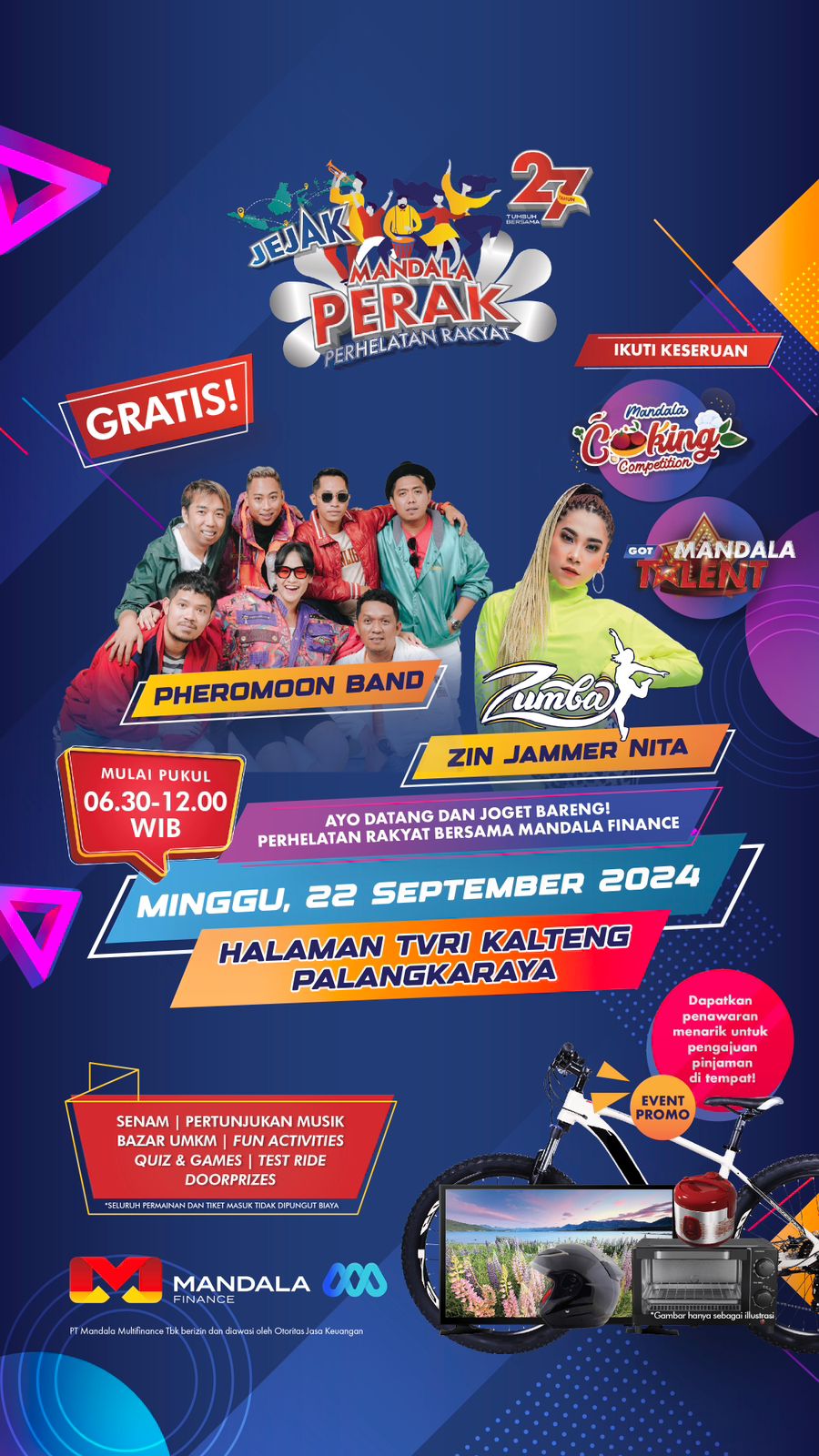 27 Tahun Hadir di Masyarakat, Mandala Finance Gelar Mandala PeRak