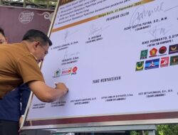 Pj Bupati Said Salim Hadiri Deklarasi Kampanye Damai Paslon Bupati Lamandau