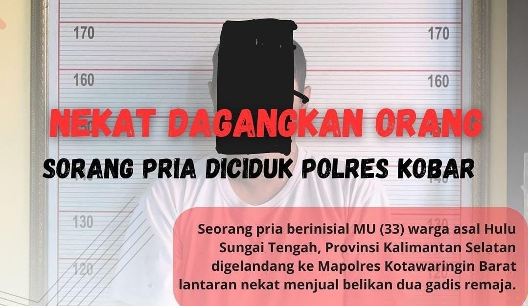 Polres Kobar Tangkap Pelaku Perdagangan Orang 