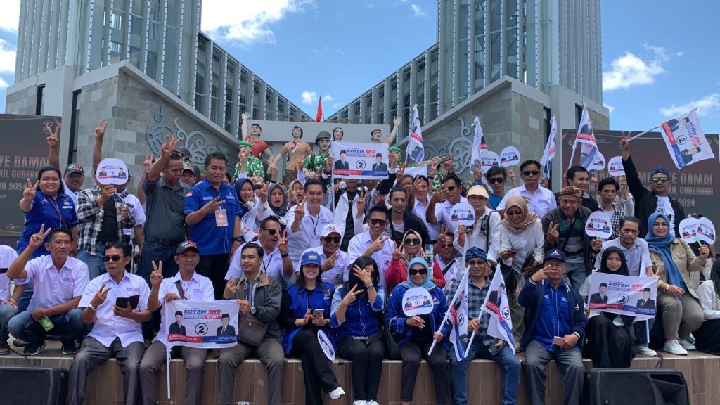 Koyem-SHD Tampil Kompak Deklarasi Kampanye Damai