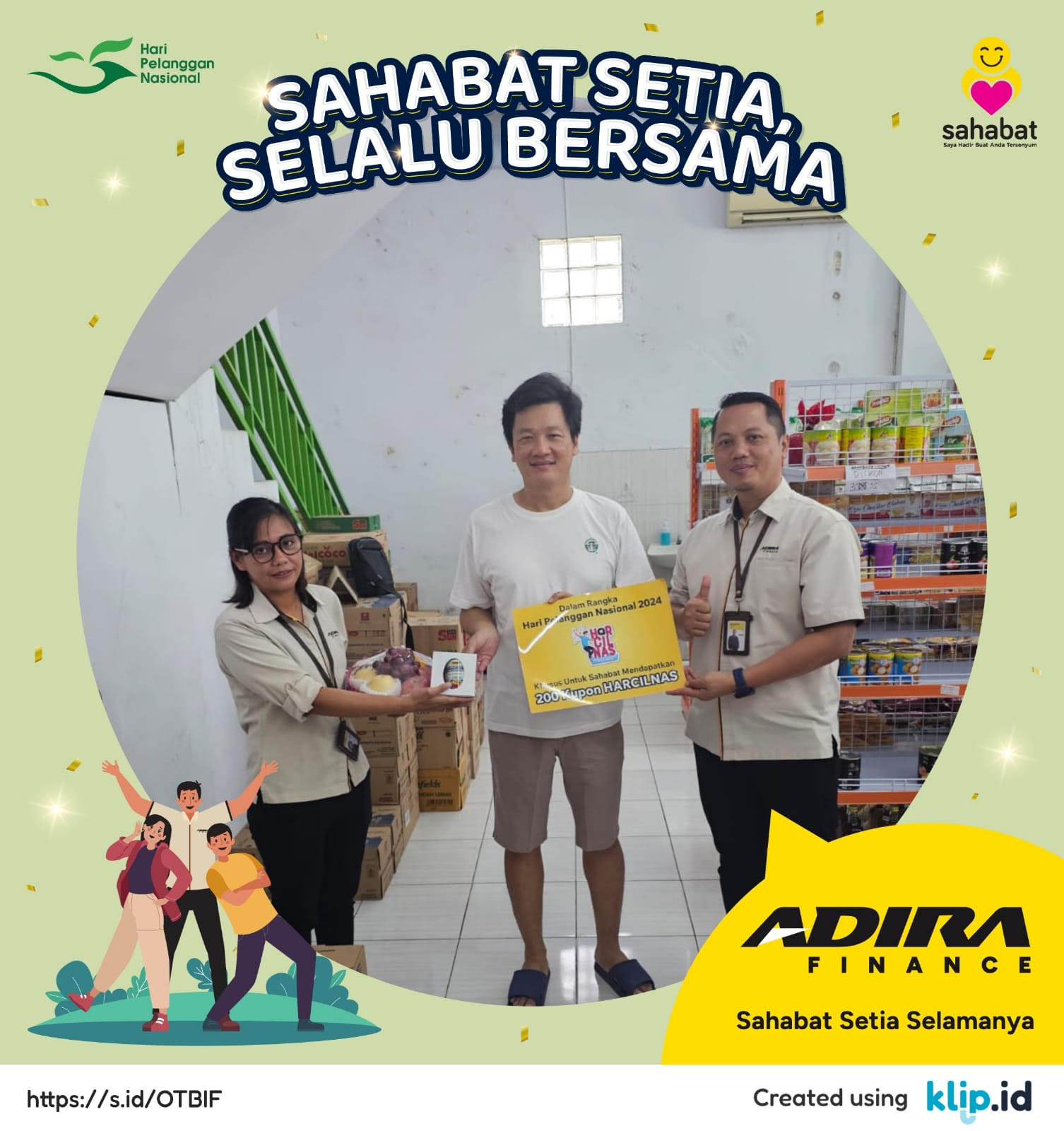 Adira Finance Rayakan Hari Pelanggan Nasional Melalui "Adira Menyapa Sahabat"