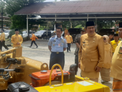 Dinas PUPR Kobar Beli 4 Unit Alat Berat