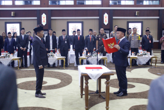 Gubernur Kukuhkan Hanggara Jabat Kepala Perwakilan BPKP Kalteng