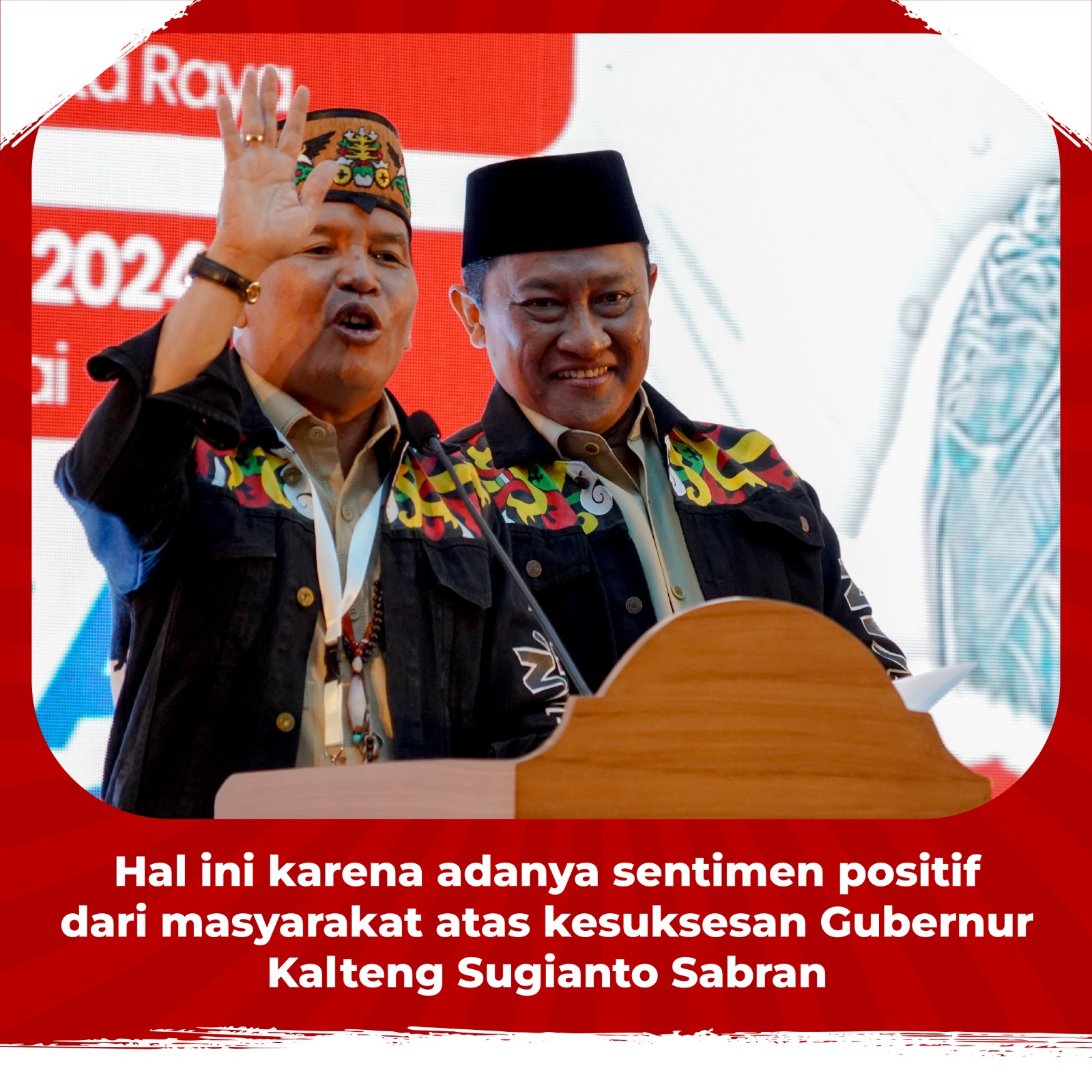 Masyarakat Katingan Ingin Menjadi Bagian Sejarah Menangkan Agustiar-Edy