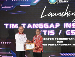 Pj Bupati Lamandau Said Salim Hadiri Launching CSIRT