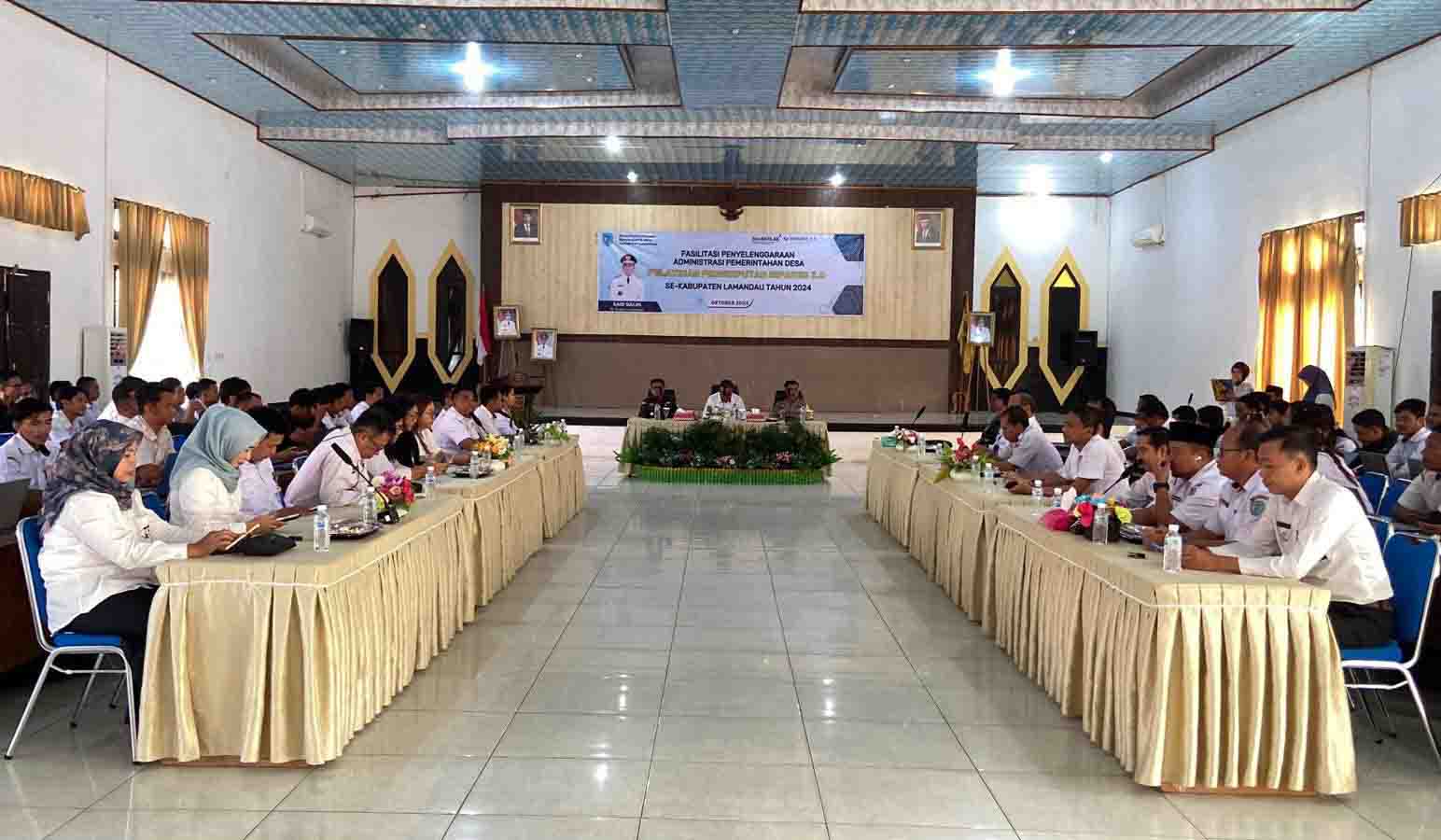 Pemkab Gelar Fasilitasi Penyelenggaraan Administrasi Pemdes