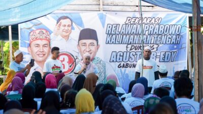 Agustiar-Edy Duet Pemimpin Terbaik Pilihan Rakyat untuk Lanjutkan Kalteng Berkah