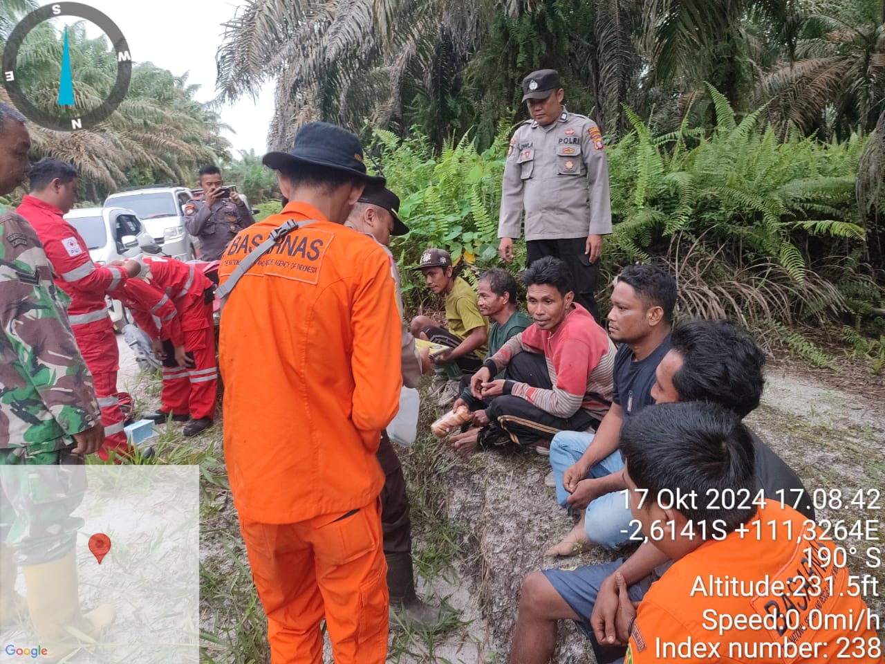 Hilang 2 Hari di Hutan, 5 Warga Kobar Ditemukan