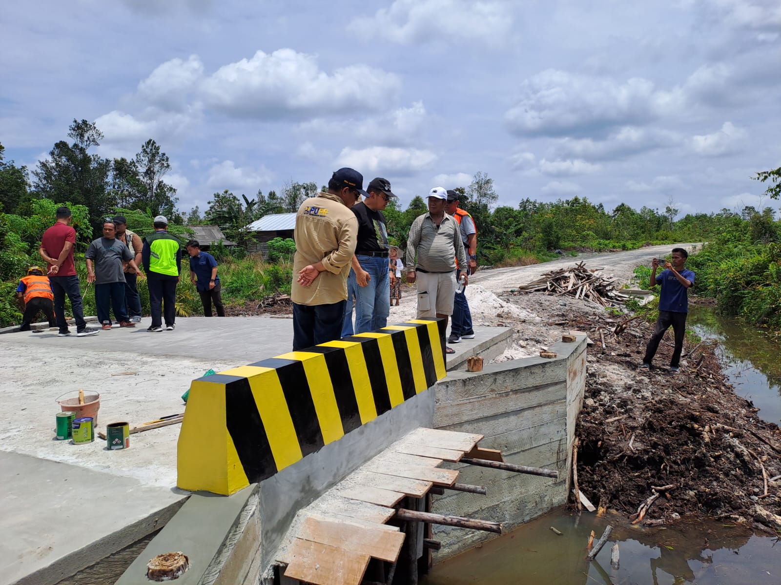 Pj Bupati Tinjau Progres Kegiatan Fisik Dinas PUPR 