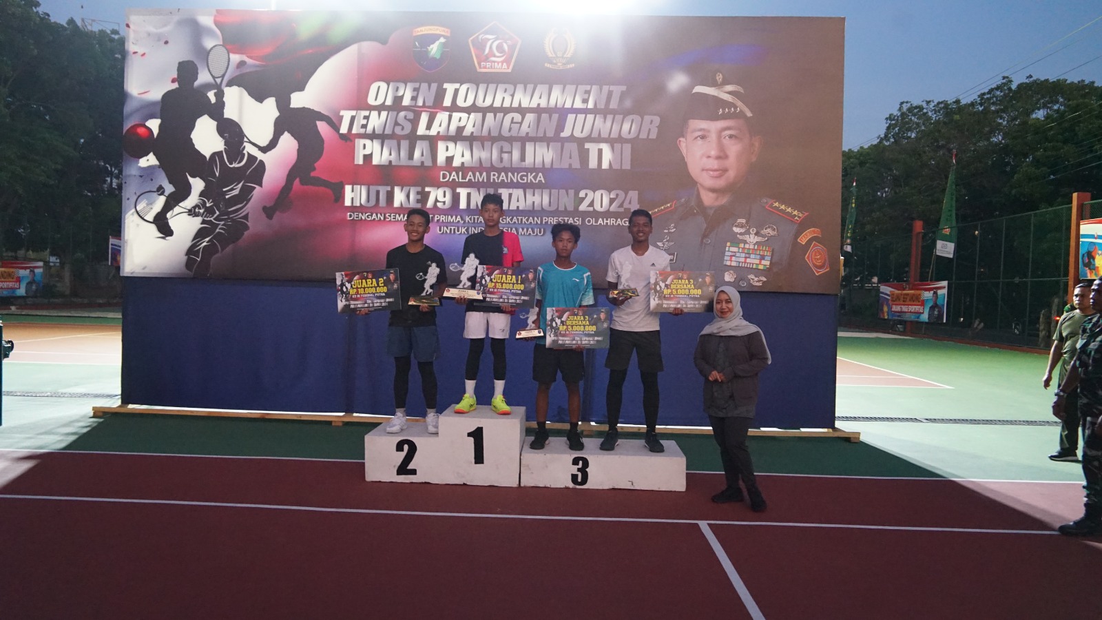 OPEN TURNAMEN PANGLIMA TNI-Siswa SMAN 1 Palangka Raya Juara 3