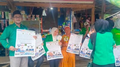 PPP Kalteng Tingkatkan Upaya Menangkan Paslon, Ketua DPW dan Pengurus Gencarkan Blusukan