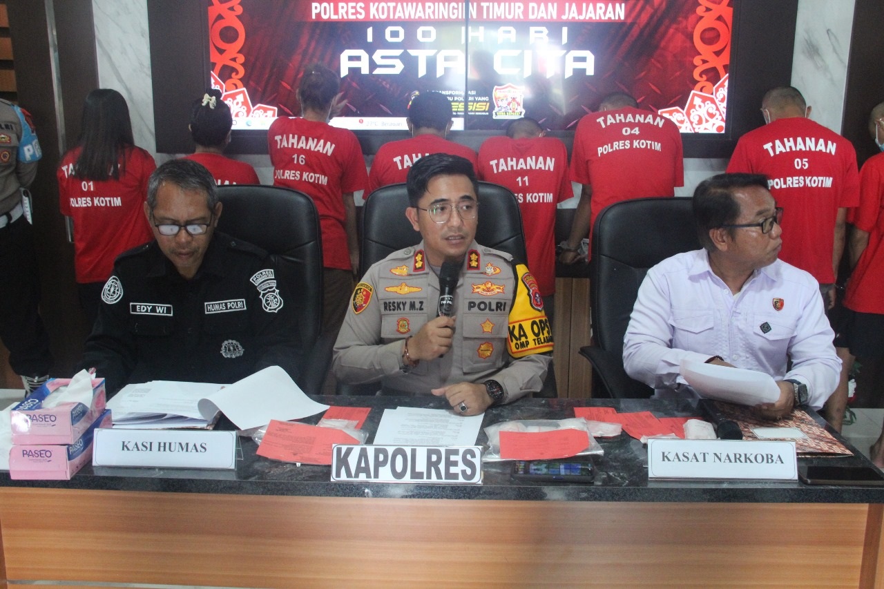 Oknum PNS Kotim Tertangkap Edarkan Narkoba
