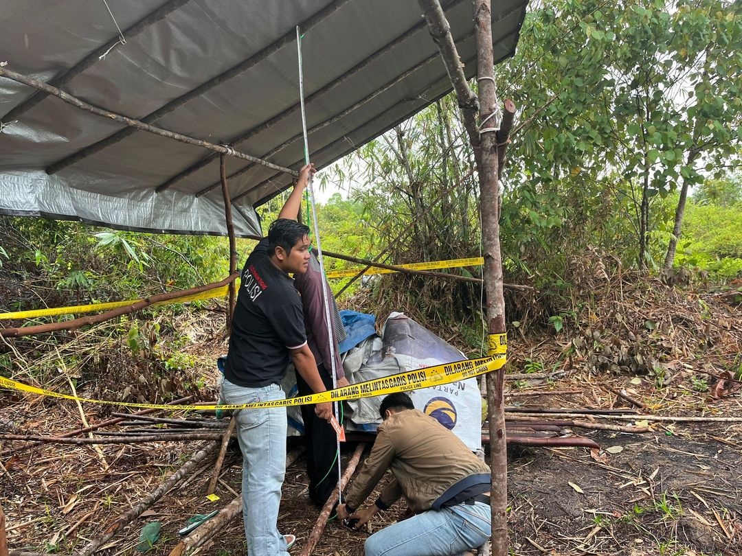 Pria Bunuh Diri di Pondok Kebun Desa Tangkahen