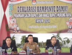 Deklarasi Kampanye Damai, Pj. Bupati Mura: Ciptakan Pilkada Damai dan Aman