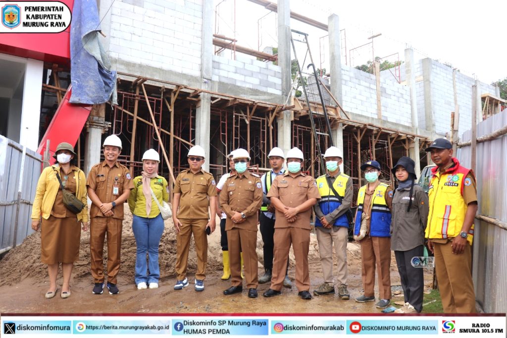 Pj Bupati Mura Tinjau Sejumlah Tahap Pembangunan Infrastruktur
