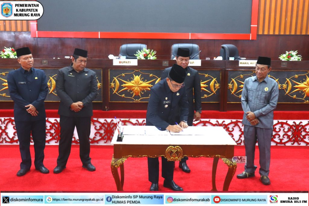 Pemkab Mura-DPRD Tanda Tangani Nota Kesepakatan KUA-PPAS Tahun Anggaran 2025