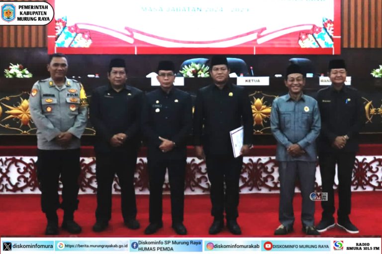Pj Bupati Mura Hadiri Rapur DPRD Mura Ke-3 Masa Sidang III 2024