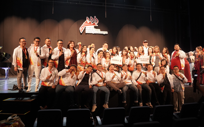 Harmoni Emas, Bank Kalteng Choir Borong Penghargaan di FPSSJK 2024 Jakarta