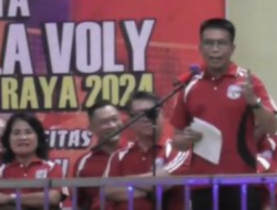 Hermon Buka Turnamen Bola Voli Pj Bupati Cup Tahun 2024