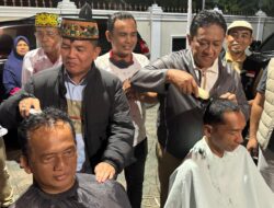 Agustiar Sabran-Edy Pratowo Menang, Puluhan Simpatisan Gundul Massal