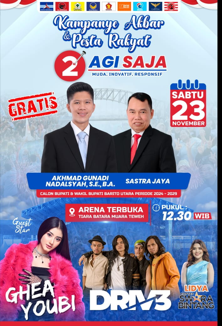 23 November, AGI-SAJA Pesta Rakyat di Tiara Batara