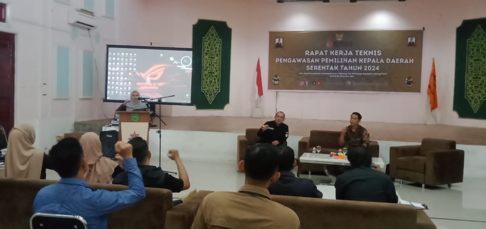Bawaslu Pulpis Gelar Rakernis Pengawasan