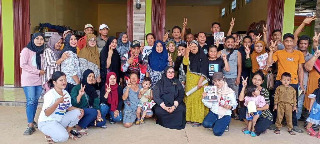 Warga Buana Mustika Sambut Hangat Supian Hadi