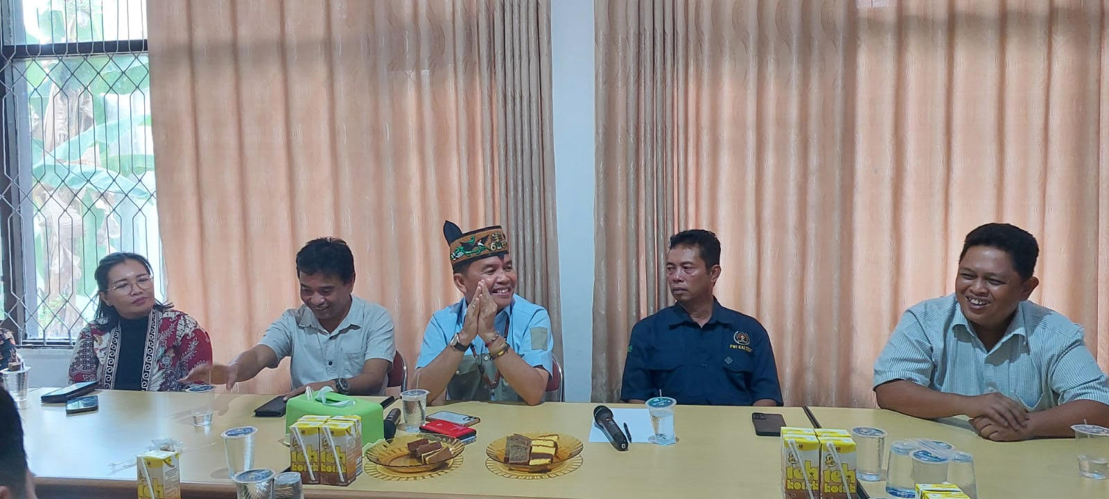 Cagub Pertama Kunjungi PWI-Agustiar Sebut PWI Kalteng Ujung Tombak Penyampaian Pembangunan Kalteng