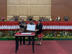 RAPAT PARIPURNA KE-12 TAHUN SIDANG 2024/2025-Fraksi DPRD Sampaikan Usulan untuk Tingkatkan Realisasi Anggaran