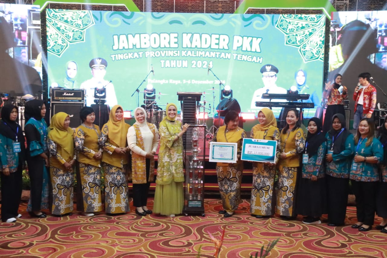 Tutup Jambore Kader PKK Tingkat Prov. Kalteng, Ivo Sugianto Sabran Harapkan Kader PKK Tingkatkan Prestasi