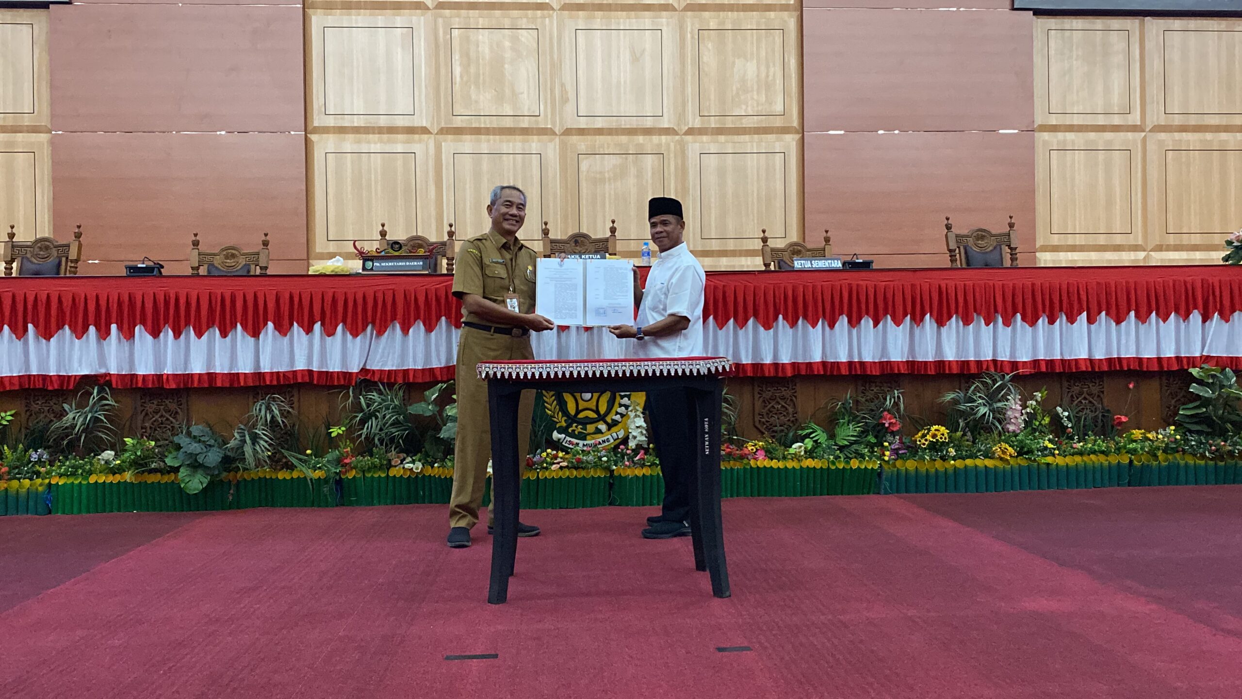 DPRD Tetapkan Pimpinan Definitif Masa Jabatan 2024-2029