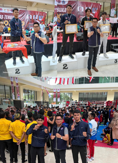 Alman Pakpahan Bawa Kick Boxing Palangka Raya Raih Medali Kejurnas