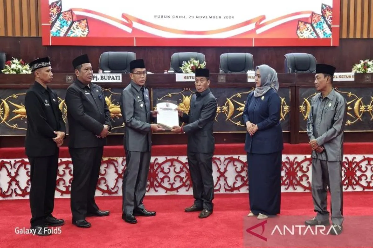 DPRD Mura Sahkan APBD 2025 Rp2,5 Triliun