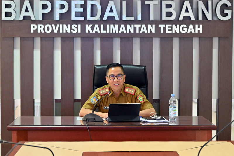 Kepala Bappedalitbang Sampaikan Materi Pembangunan Pertanian di Kalteng sebagai Lumbung Pangan Nasional