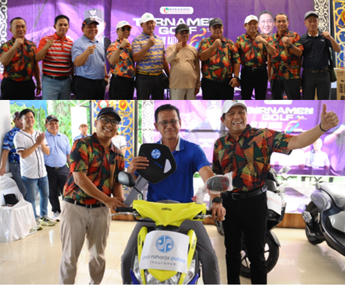 HUT KE-63 BANK KALTENG-Maslipansyah: Turnamen Golf Pererat Kemitraan Bisnis