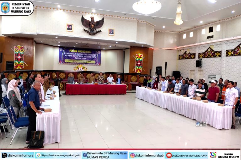 DPMPTSP Gelar Forum Koordinasi Pemda dan Investor Kabupaten Mura