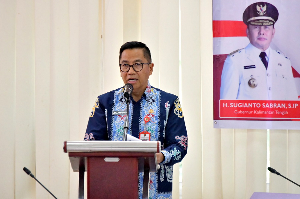 Kepala Bappedalitbang Prov. Kalteng Buka Sosialisasi dan Pendampingan Self Assesment Indikator 9 Tatanan KKS Tahun 2025