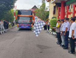 160 Warga Mudik Gratis Nataru Bersama Polda