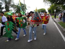 Ribuan Masyarakat Palangka Raya Meriahkan Parade Natal