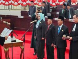 Pimpinan Dewan Periode 2024-2029 Resmi Dilantik