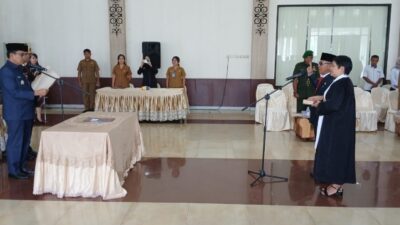 Misnohartaku Resmi Dilantik Sebagai Pj Sekda Kabupaten Barito Timur