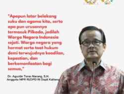 Jadikan Hukum Sebagai Panglima
