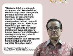 Narkoba Membunuh Rasa Aman